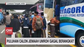 VIDEO: Puluhan Calon Jemaah Umrah Gagal Berangkat