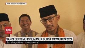 VIDEO: Sandi Bertemu PKS, Masuk Bursa Cawapres 2024