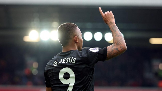 Bintang Arsenal Gabriel Jesus sesumbar ingin menang melawan Manchester City setelah The Gunners tiga kali beruntun tersandung di Liga Inggris.