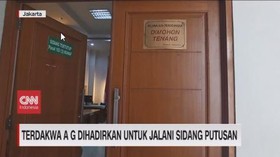 VIDEO: Terdakwa AG Dihadirkan untuk Jalani Sidang Putusan