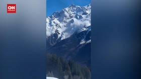 VIDEO: Longsor Salju Di Pegunungan Alpen, 4 Pemain Ski Tewas