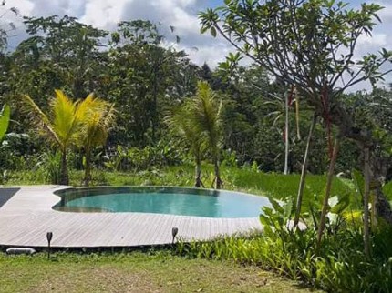 5 Potret Vila Mewah Mepet Sawah Titi Kamal & Christian Sugiono di Bali