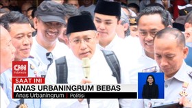 VIDEO: Anas Urbaningrum Bebas dari Lapas Sukamiskin Bandung