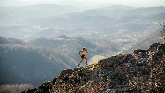 Ilustrasi trail running