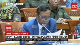 VIDEO:Mahfud MD: Tidak Ada Perbedaan Data TPPU dengan Menteri Keuangan