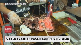 VIDEO: Surga Takjil di Pasar Lama Tangerang