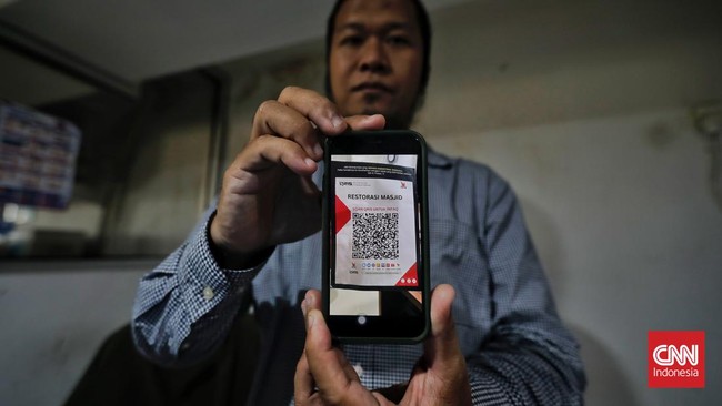 Kemenag meminta masyarakat memastikan rekening tujuan yang tertera di aplikasi pemindai barcode adalah rekening masjid, bukan nama orang.