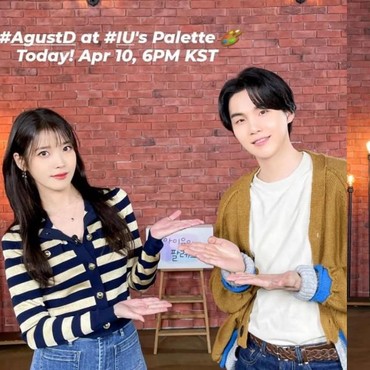 Ternyata, SUGA BTS dan IU Sudah Temanan sejak...