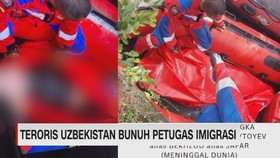 VIDEO: Teroris Uzbekistan Bunuh Petugas Imigrasi