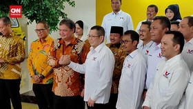 VIDEO: Golkar-Perindo Bertemu, Bahas Koalisi Besar Hingga Jokowi