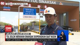 VIDEO: Tol Indralaya-Prabumulih Dibuka Sementara untuk Mudik 2023