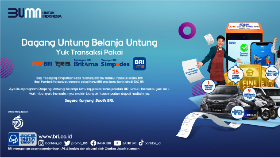 Promo Spesial BRI bagi Pedagang dan Pembeli Pasar Tanah Abang Blok B