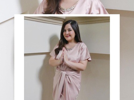 7 Gaya Baju Lebaran 2023 untuk Ibu Menyusui, Pilihan Tasya Kamila Simpel Elegan