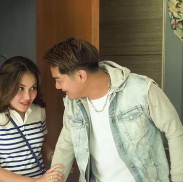 7 Potret Ekspresi Ayu Ting Ting Ketakutan Ketemu Oma Boy William