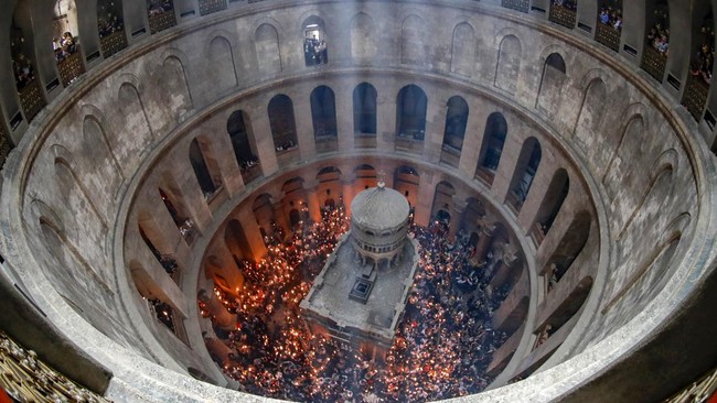 Gereja Ortodoks Yunani menyatakan tak peduli dengan pembatasan yang dilakukan pasukan Israel di Kota Tua, Yerusalem saat akan merayakan Paskah pada 24 April.