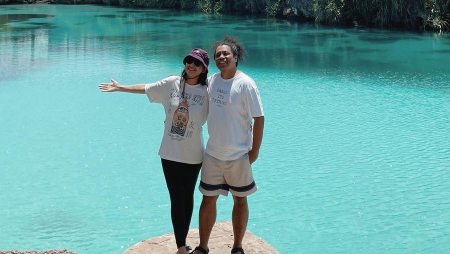 Indah Permatasari, Arie Kriting, dan buah hati