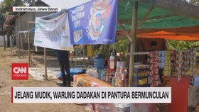 VIDEO: Jelang Mudik, Warung Dadakan Di Pantura Bermunculan