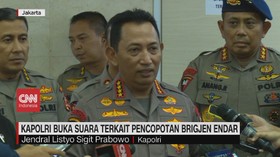 VIDEO: Kapolri Buka Suara Terkait Pencopotan Brigjen Endar