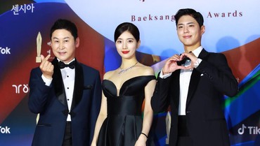 Bae Suzy dan Park Bo Gum Reuni Jadi MC di Baeksang Arts Awards