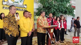 Giring PSI Sambangi Golkar, Bahas Wacana Koalisi Besar