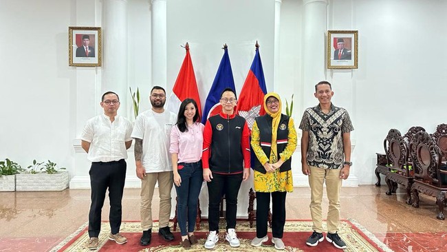 CdM Indonesia untuk SEA Games 2023 Lexyndo Hakim jamin kontingen Indonesia akan mendapatkan makanan halal selama berada di Kamboja.