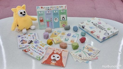 Review HaiBunda: The Emomo Series Mainan Edukatif Anak untuk Mengenali Berbagai Emosi