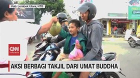 VIDEO: Aksi Berbagi Takjil Dari Umat Buddha