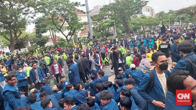 Kaporlestabes Semarang mengatakan dari laporan intel diketahui aksi ricuh dalam demo tolak UU Ciptaker itu ternyata sudah terdeteksi direncanakan sebelumnya.