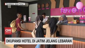 VIDEO: Okupansi Hotel di Jatim Jelang Lebaran