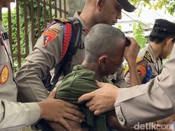 Haru! Eman Pingsan Usai Salaman dengan Jenderal Polisi di Sukabumi