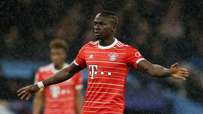 Dua pemain bintang Bayern Munchen, Sadio Mane dan Leroy Sane terlibat perseteruan usai takluk 0-3 dari Manchester City di Liga Champions.