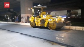VIDEO: Jadi Jalur Utama Arus Mudik, Perbaikan Jalan Kalimalang Dikebut