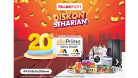 Jangan Ketinggalan Diskon Seharian di Transmart, Lebih Banyak Produk