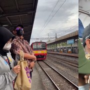 Anggota DPR Andre Rosiade Ngantor Naik KRL di Jam Sibuk, Netizen: Coba Transit di Stasiun Manggarai Pak!