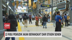 VIDEO: 13 Ribu Pemudik Akan Berangkat Dari Stasiun Senen