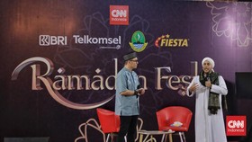 Serunya Ngabuburit sambil Dengar Tausiyah di CNN Ramadan Fest 2023