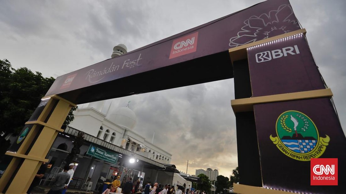 FOTO: CNN Ramadan Fest di Masjid Agung Al Azhar