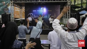 FOTO: CNN Ramadan Fest di Masjid Agung Al Azhar