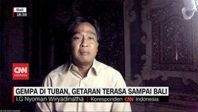 VIDEO: Gempa Magnitudo 6,6 di Tuban, Getaran Terasa Sampai Bali