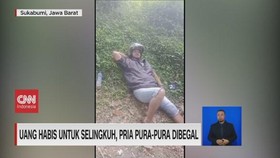 VIDEO: Uang Habis Untuk Selingkuh, Pria Pura-Pura Dibegal