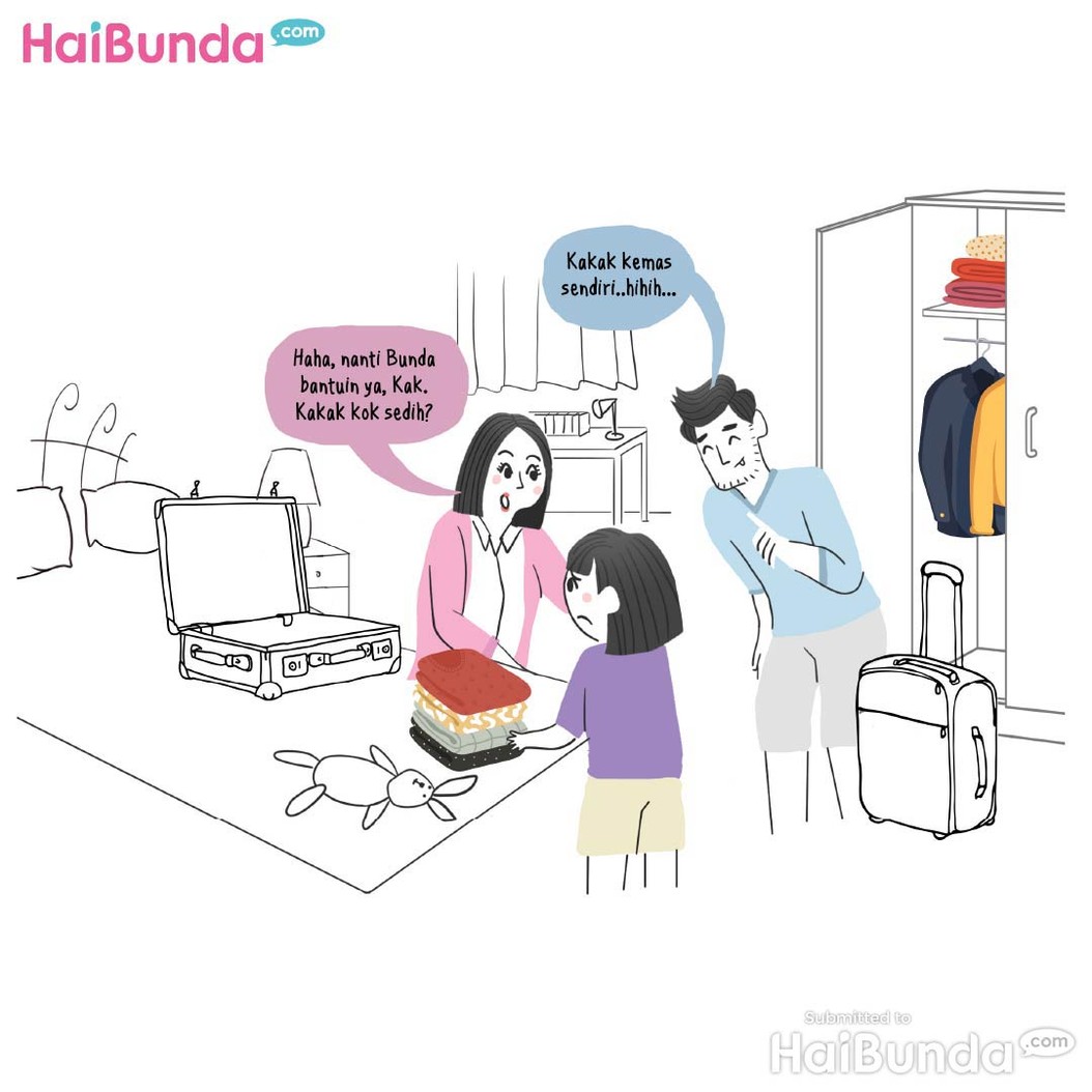 Komik Bunda: Horeee….Mudik!