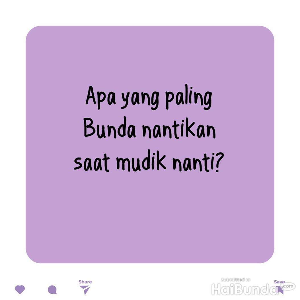 Komik Bunda: Horeee….Mudik!