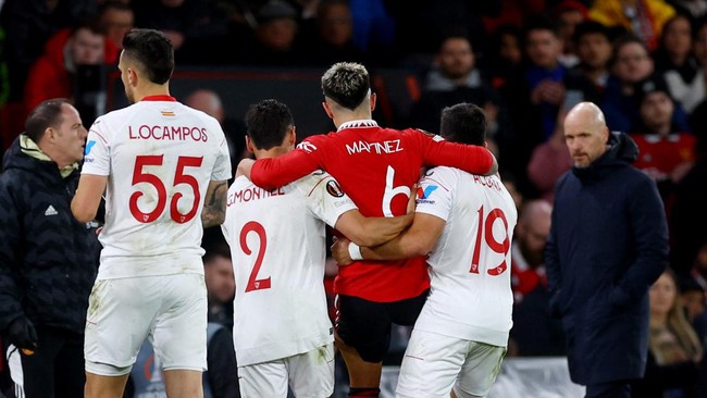 Sedikitnya ada lima alasan Manchester United bisa gagal lolos ke semifinal Liga Europa usai ditahan imbang Sevilla 2-2 di leg pertama perempat final.