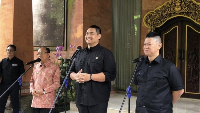 Menpora Dito Ariotedjo memastikan Gubernur Bali I Wayan Koster memberikan dukungan penuh untuk terselenggaranya World Beach Games 2023