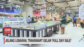 VIDEO: Jelang Lebaran, Transmart Gelar 'Full Day Sale'
