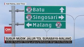 VIDEO: Susur Mudik Jalur Tol Surabaya - Malang