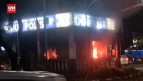 VIDEO: Polda Sulsel Usut Pelaku Perusakan Dan Pembakaran Pos Polisi