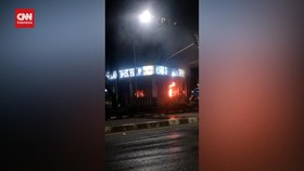Dua kantor polisi dan dua pos lalu lintas di kota Makassar, Sulawesi S