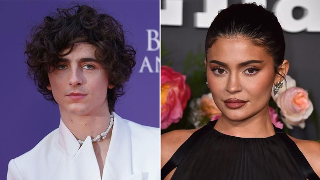 Timothee Chalamet dan Kylie Jenner Disebut Resmi Pacaran - paperplane