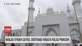 VIDEO: Masjid Syeikh Zayed, Destinasi Wisata Religi Pemudik